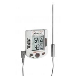 Küchen-Chef 2 in 1 Digitales Braten / Ofenthermometer