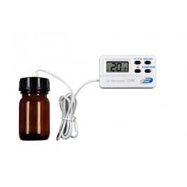 LT105 Laborthermometer mit Glasflasche und Kalibrierzertifikat