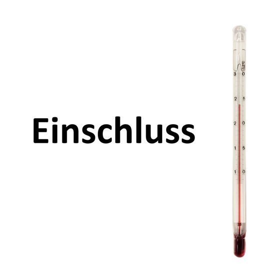 Einschluss -200° C bis 220°